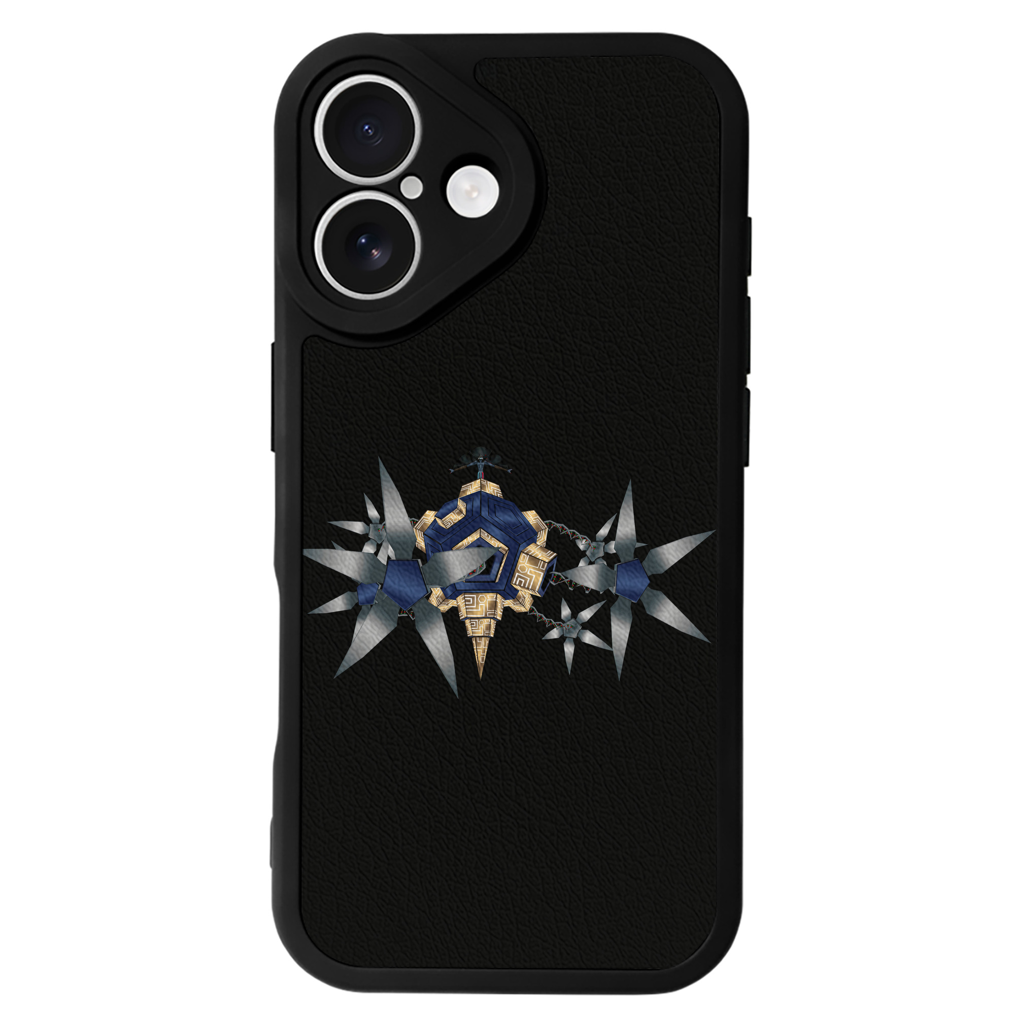 （画像用） Digimon デジタルモンスター/デジモン 【iPhone 16シリーズ対応】シリコンスマホケース（レザー調） 材質：シリコン